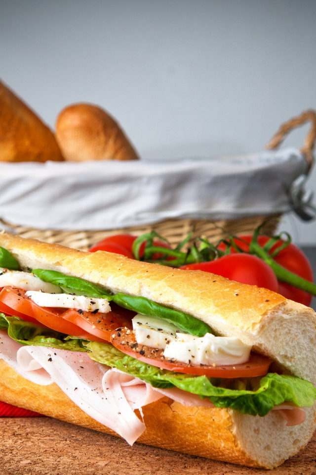 Большой сэндвич