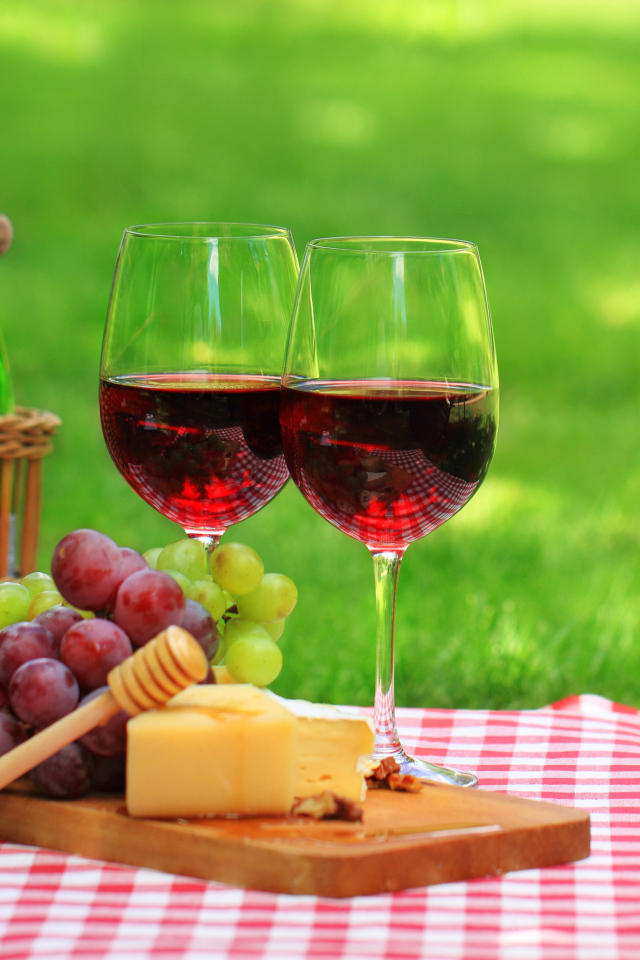 Вино на природе