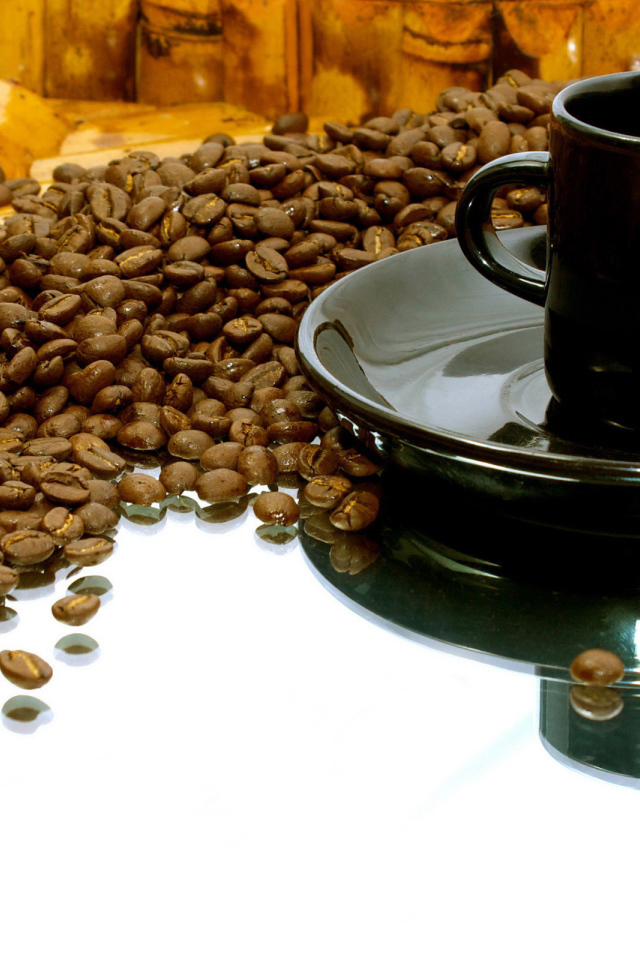 Обжаренные кофейные зерна