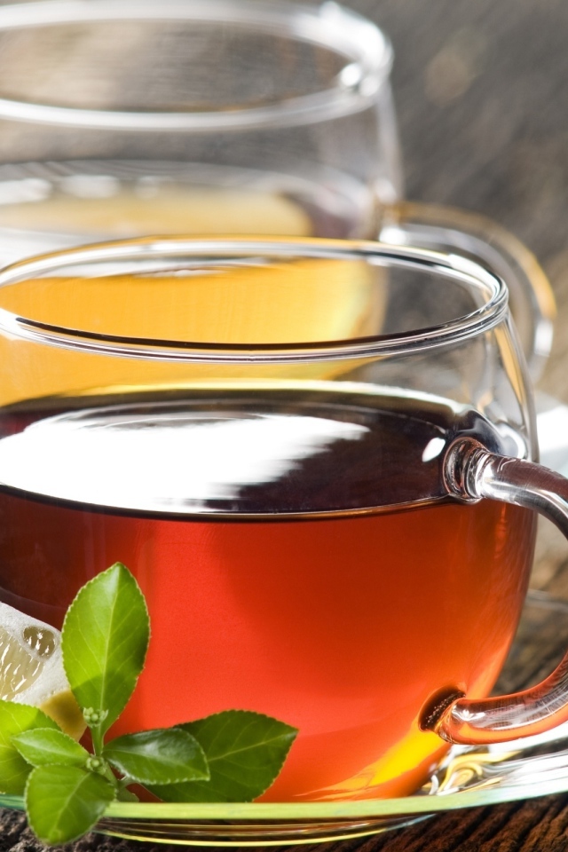 Чай и долька лимона