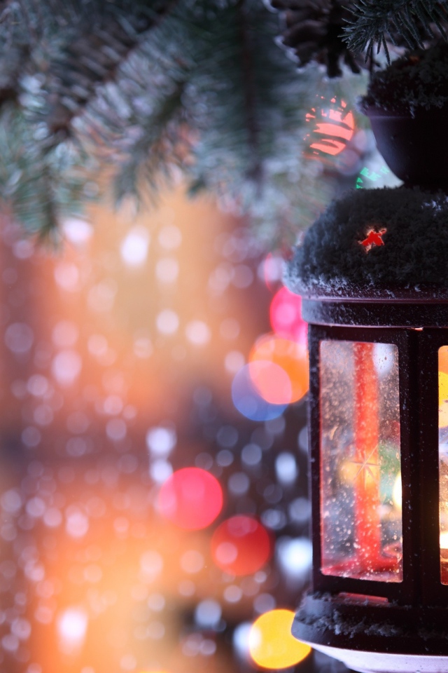 Рождественский фонарь