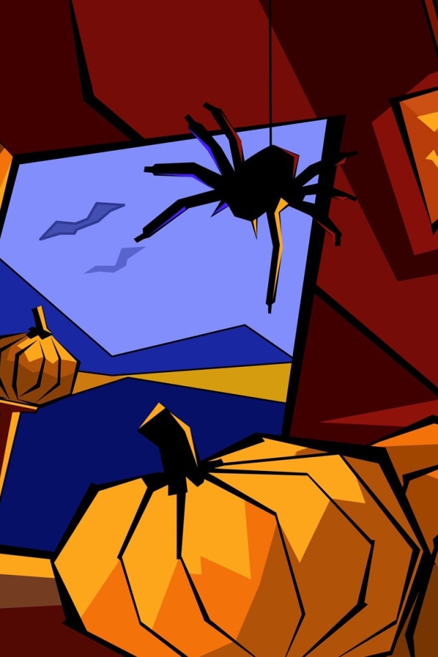 Картина на хэллоуин