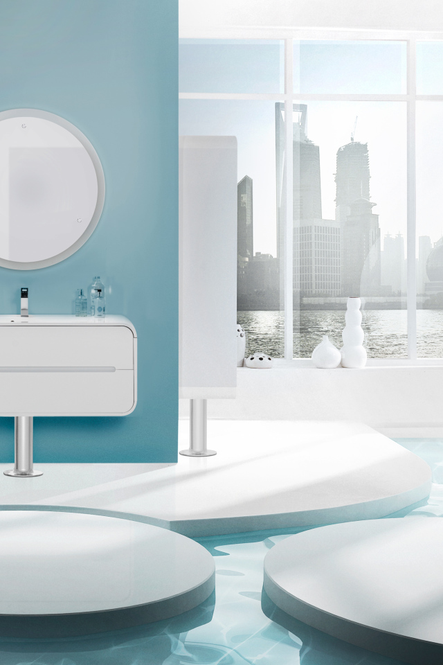 Хай-тек в ванной