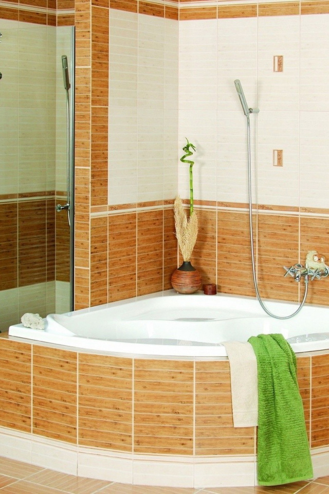 Интерьер ванной комнаты