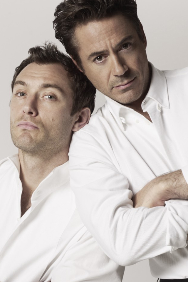 Роберт Дауни-Младший и Джуд Лоу (Robert Downey JR and Jude Law)