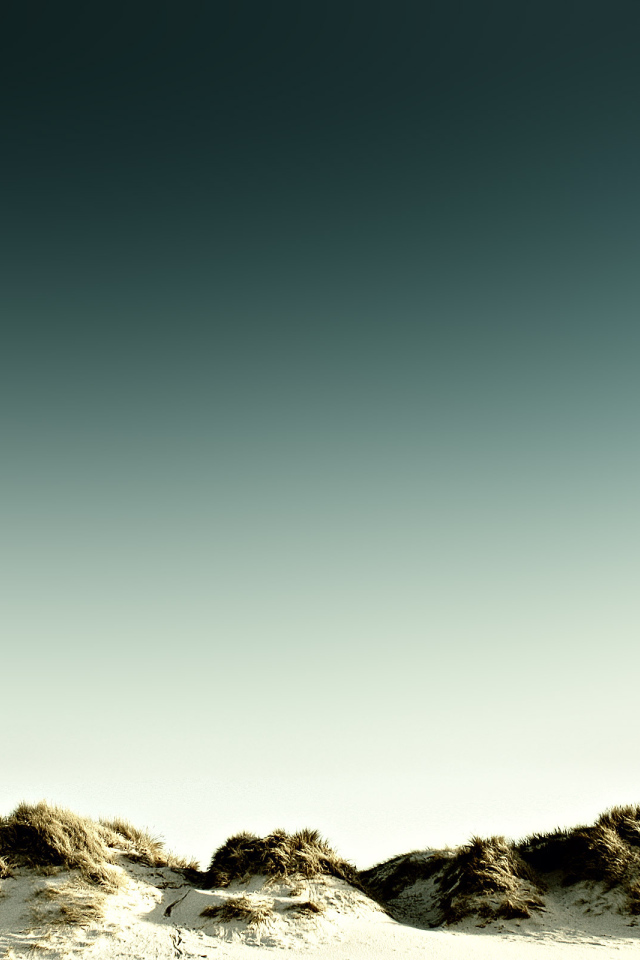 Песочные дюны на пляже