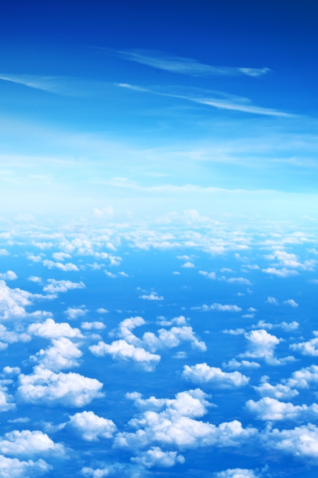 Белоснежные облака