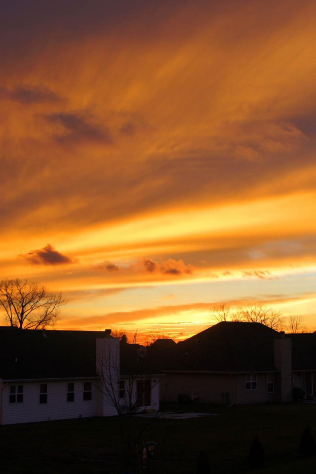 Закат в Висконсине
