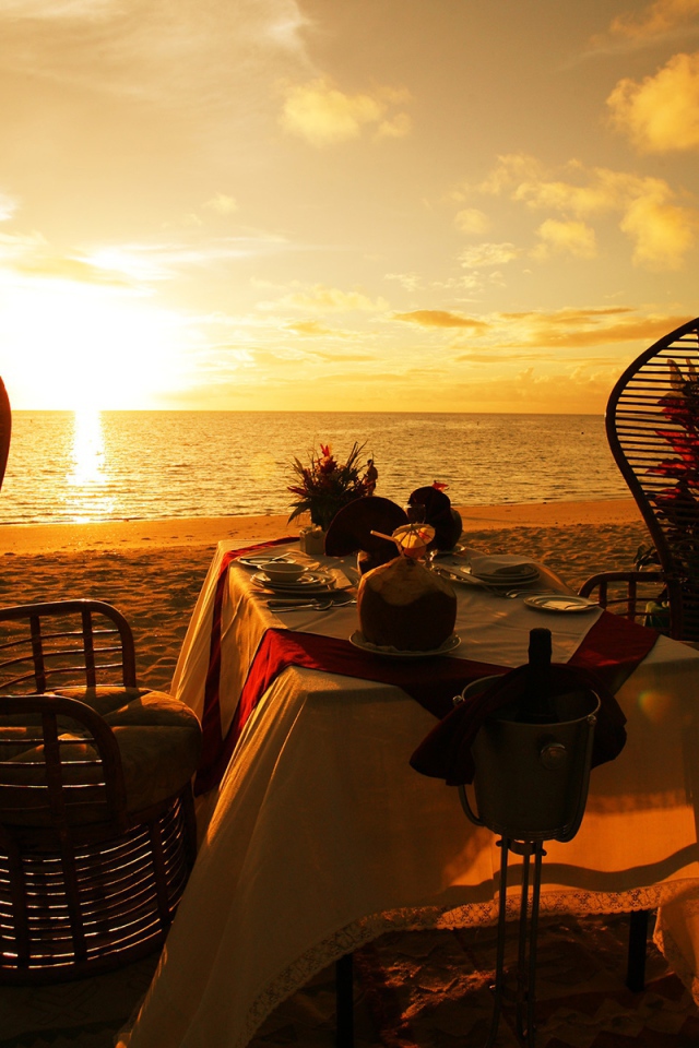 Ужин на пляже