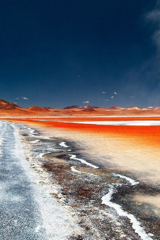 Оранжевый пляж