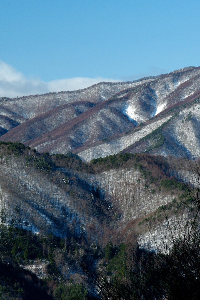 Заснеженные горы