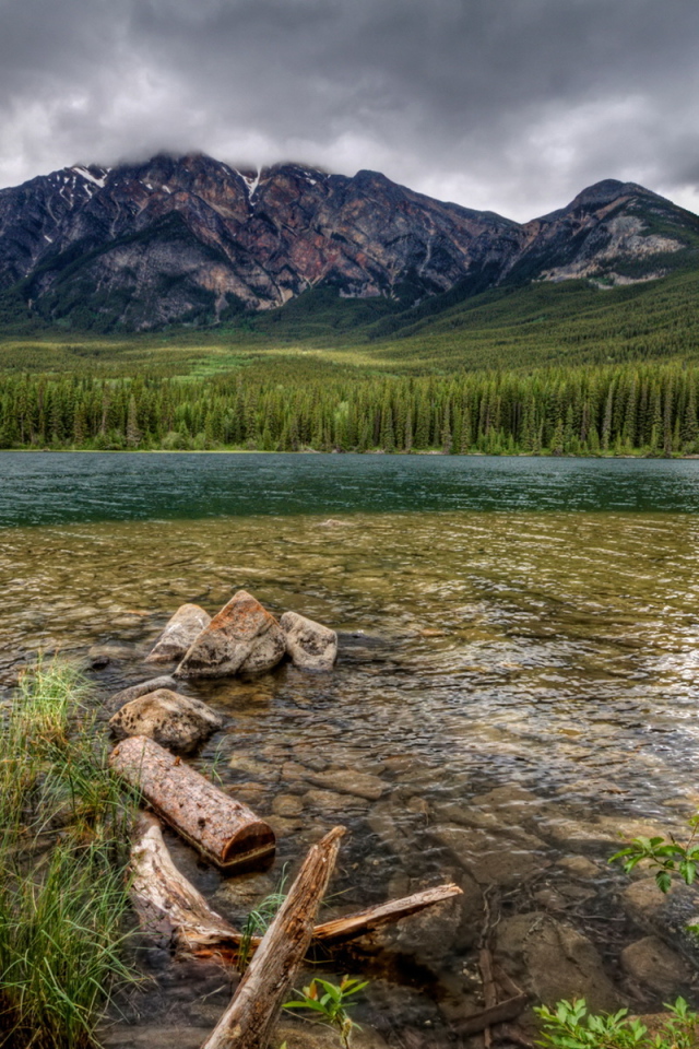 Каменистая река