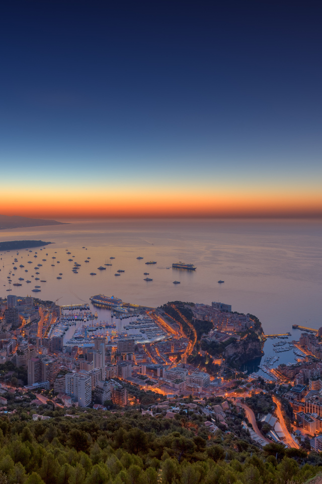 Панорама Монако 2012 - На закате