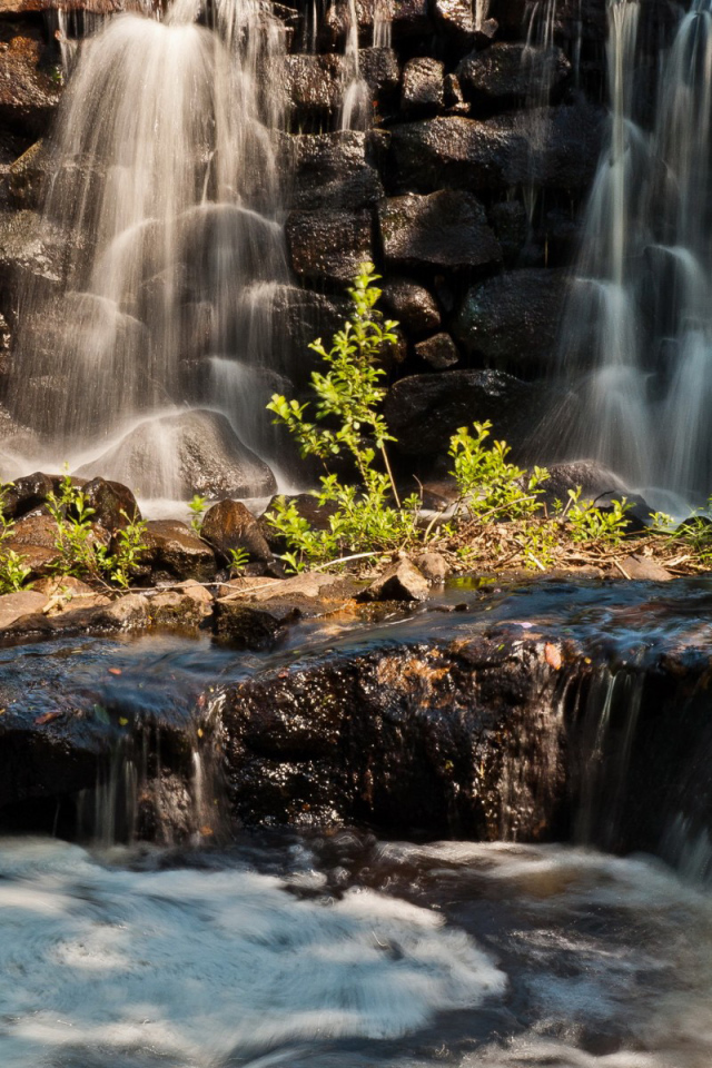 Водопады в Швеции