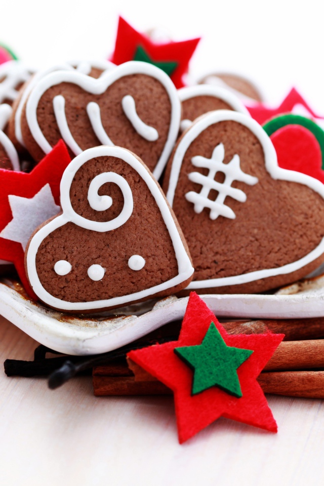 Новогодние печеньки