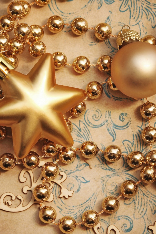 Gold stars for the Christmas tree