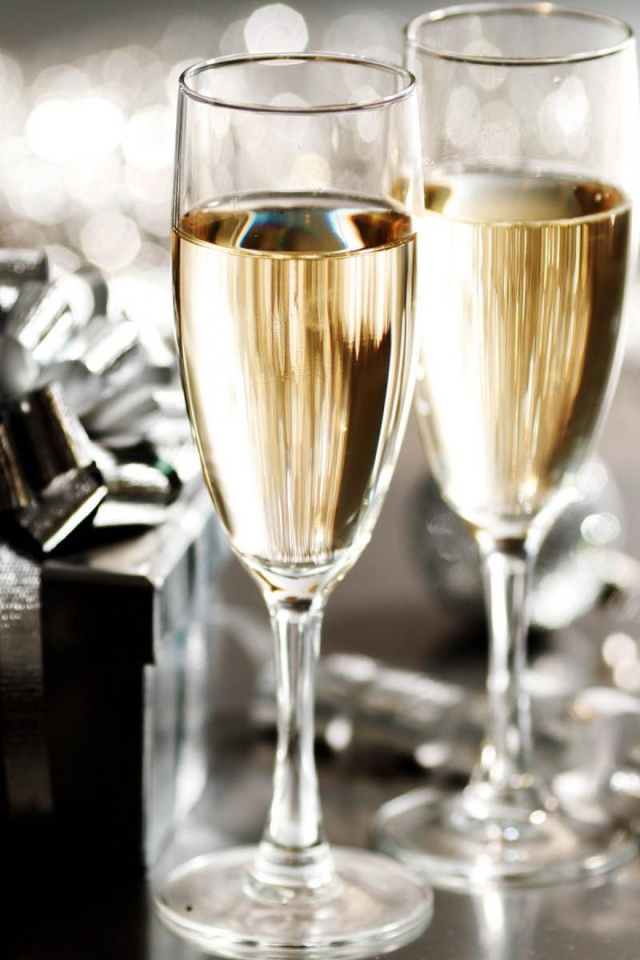 Новогоднее шампанское