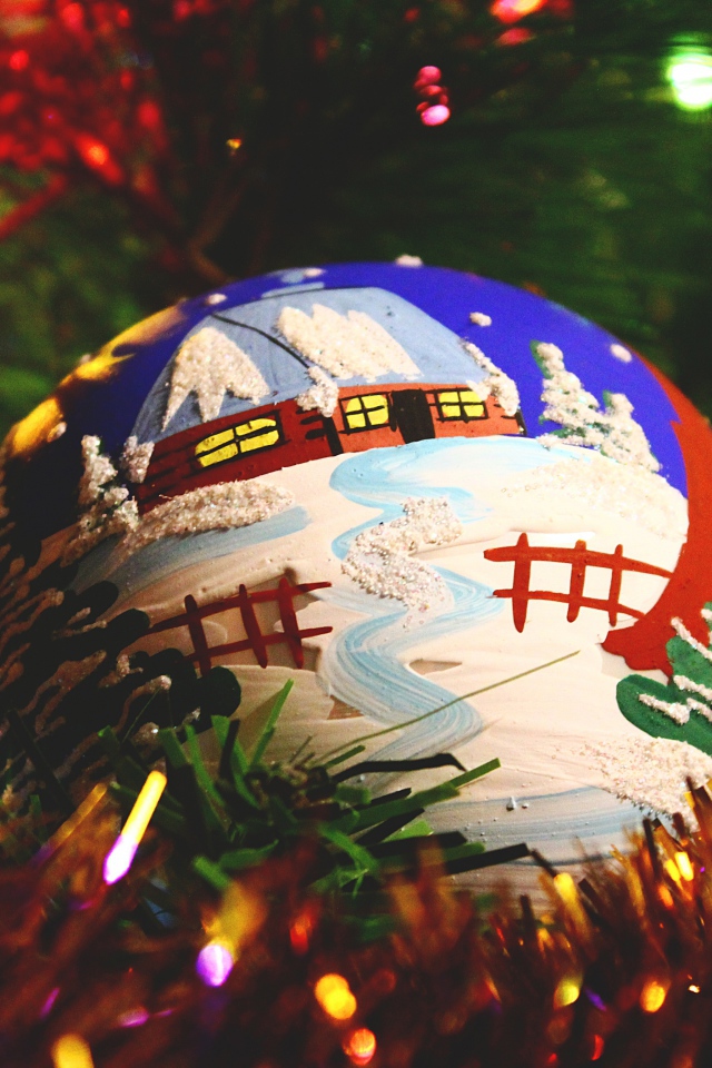 Разрисованный шар