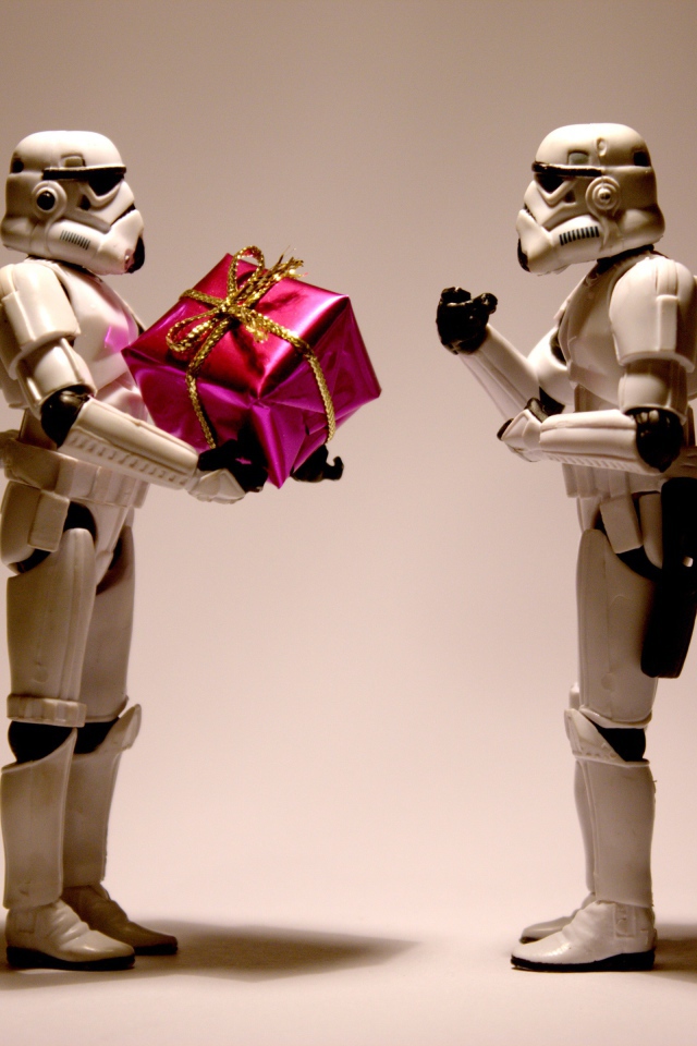 Работы с подарком