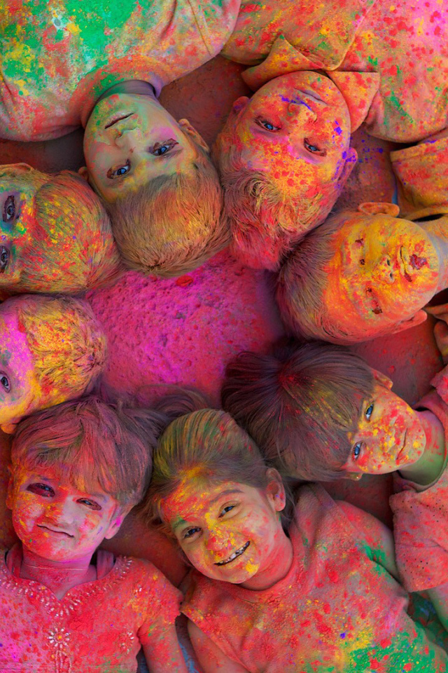 Разрисованные дети