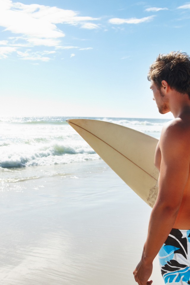 Парень с доской