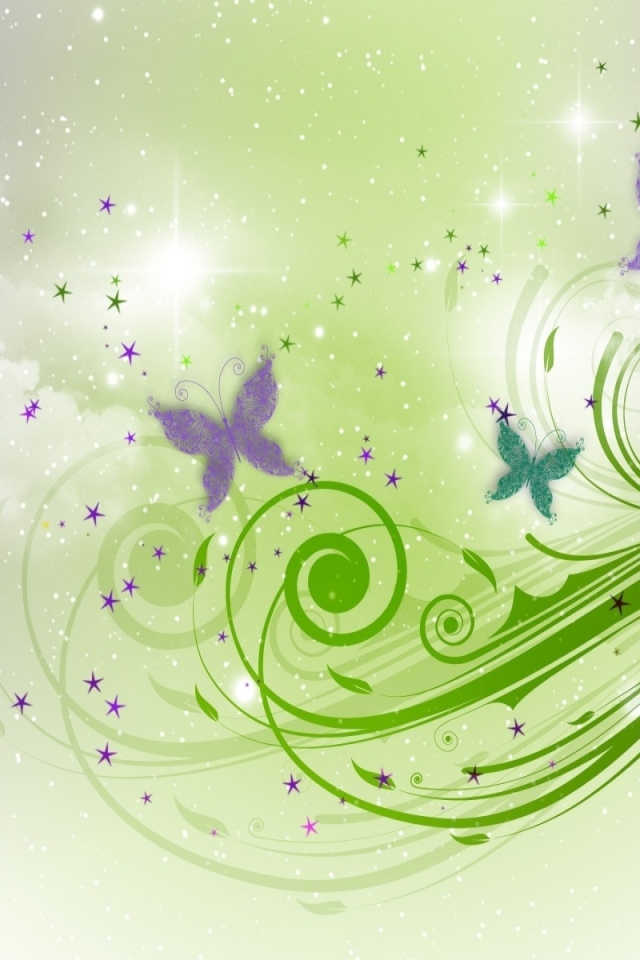 Бабочки в облаках