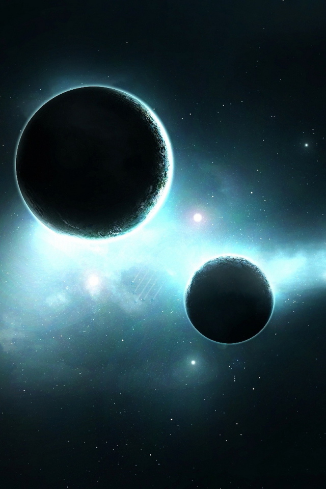 Планета и спутник