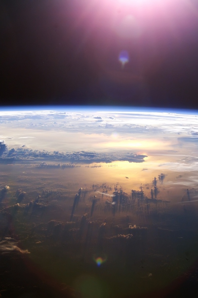 Тихий океан из космоса