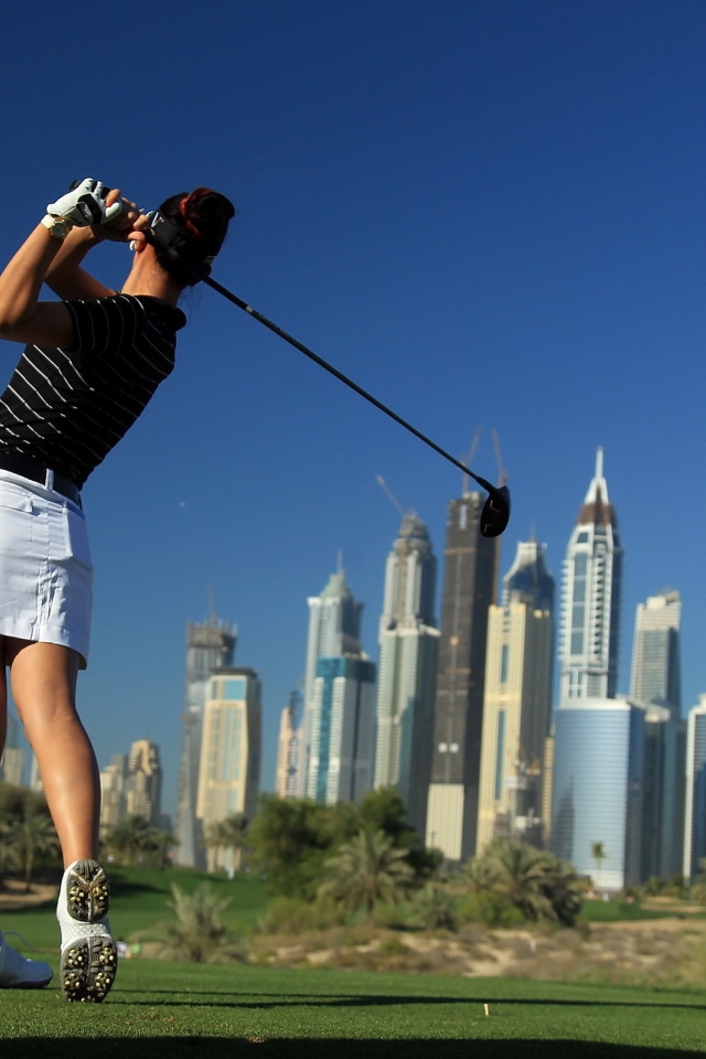 Игрок в гольф