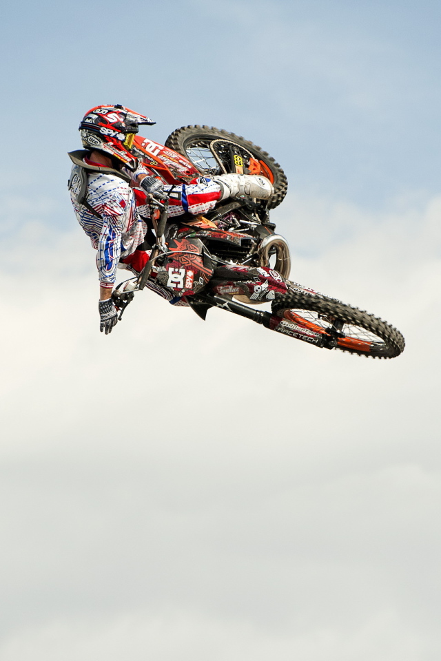 Мотоцикл в небе