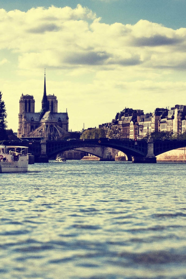 Мост в Париже