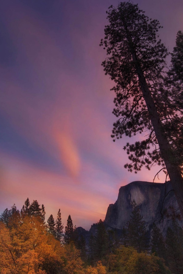 Восход солнца в Хаф-Доум 