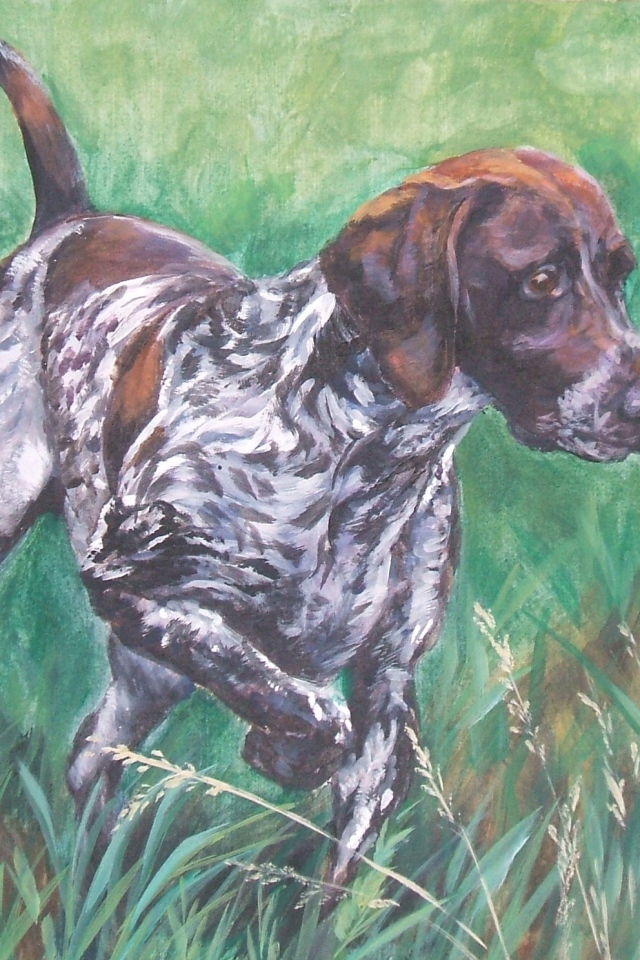 Красивая картина Пойнтера