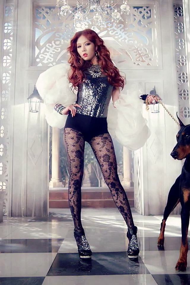 Поп-звезда и доберман