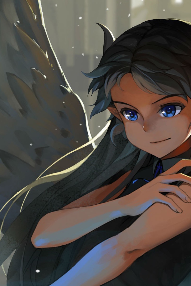 Аниме девочка с рогами