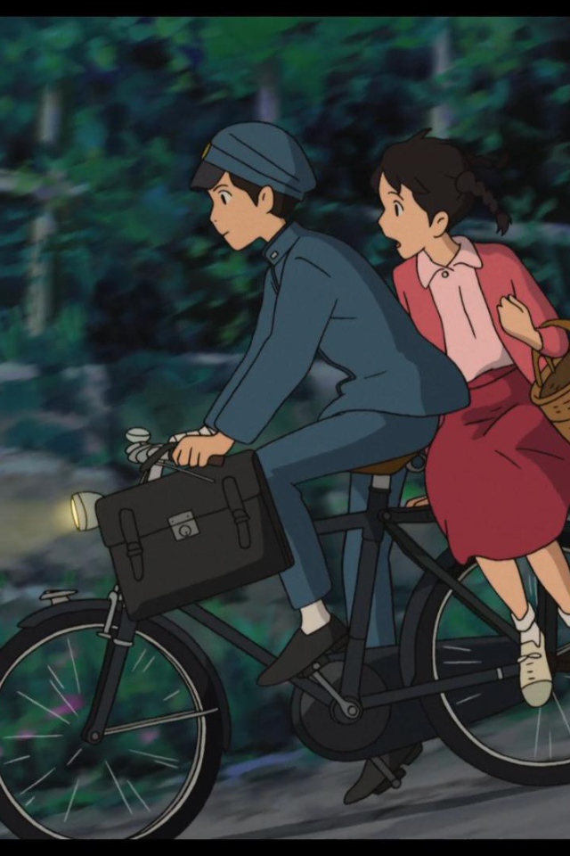 Со склонов Кокурико, парень и девушка на велосипеде