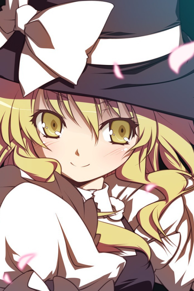 Девочка в большой шляпе