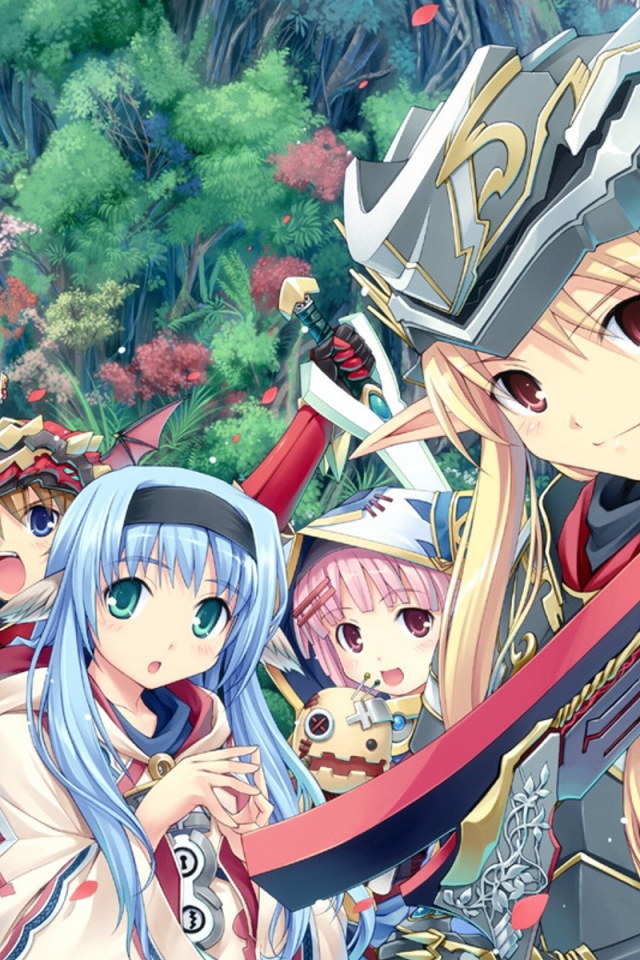 Герои Японской анимации