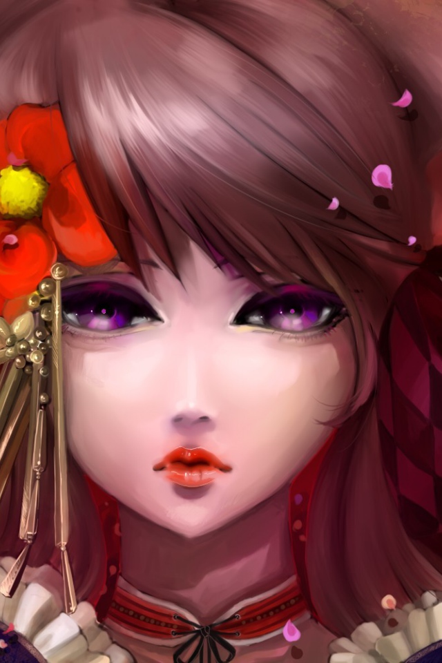 Девочка аниме Отоме