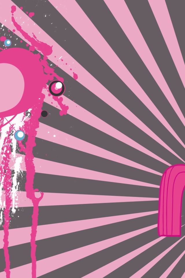 Розовый пирог