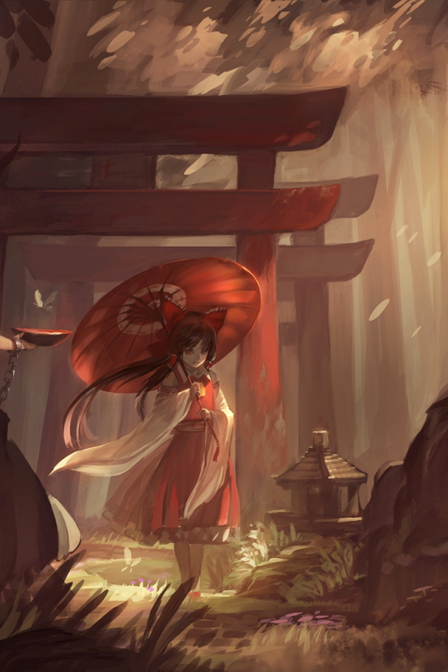 Колдунья с чашкой