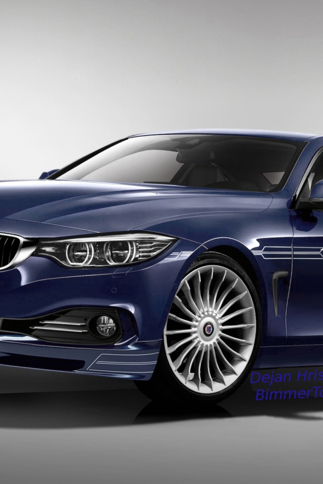  Темно-синий BMW M4