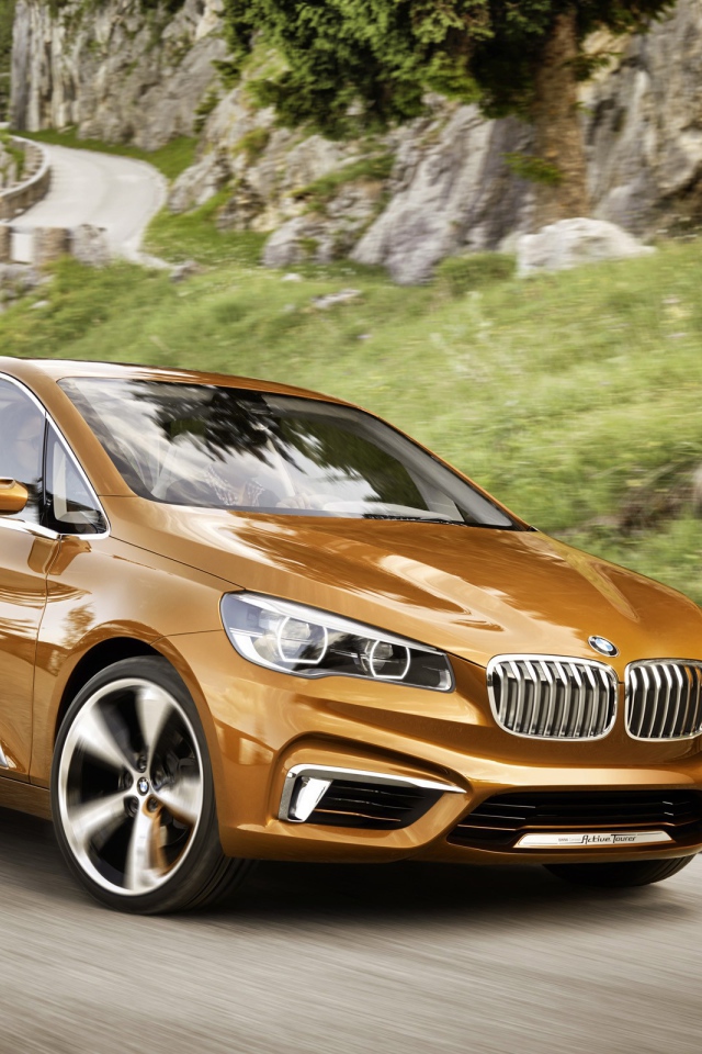 BMW Concept в дороге