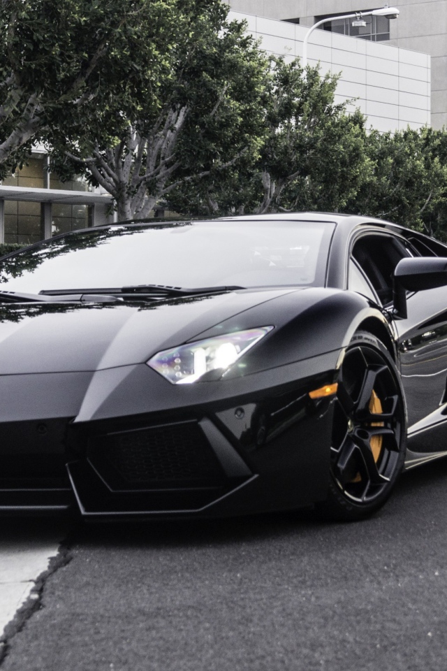 Lamborghini на улице