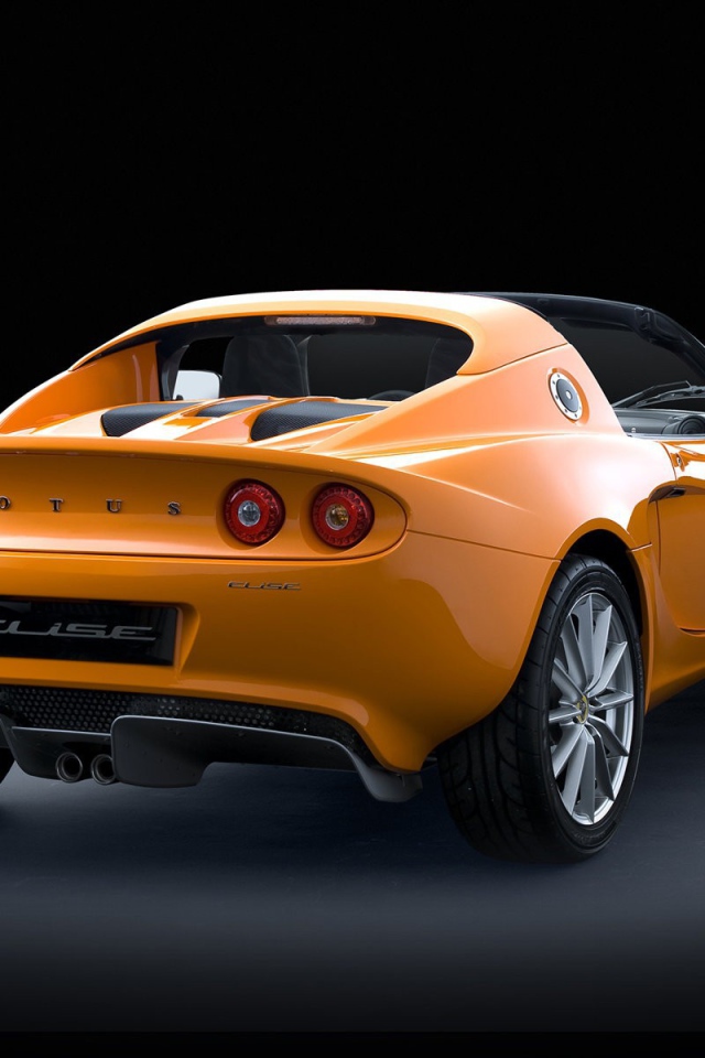 Lotus Elise оранжевый