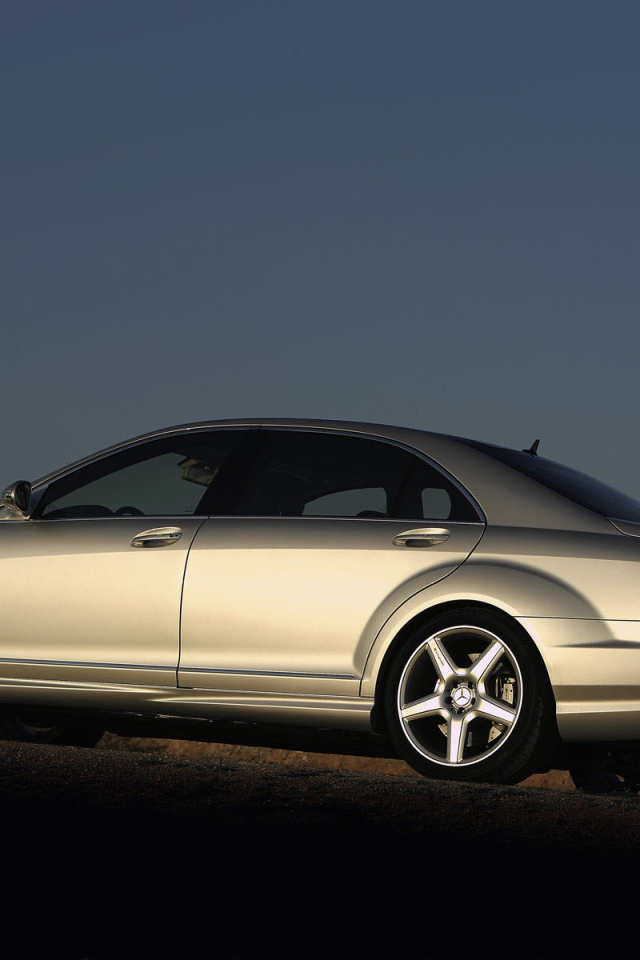 Mercedes-Benz S65 AMG на горе