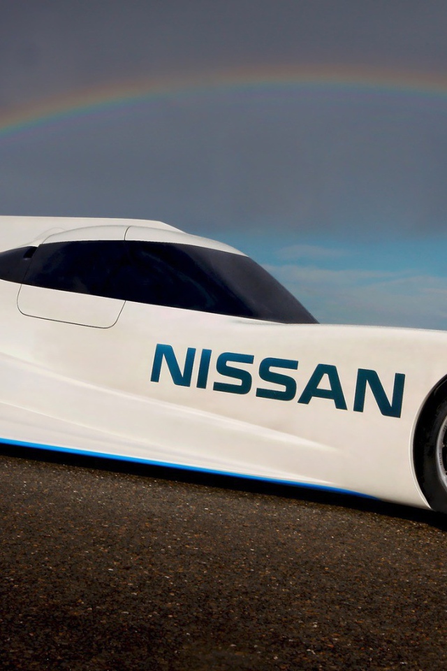 Нисан под радугой
