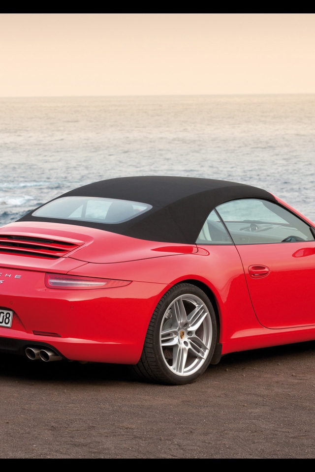 Porsche 911 на пляже