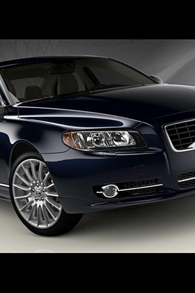 Темно-синий Volvo S80