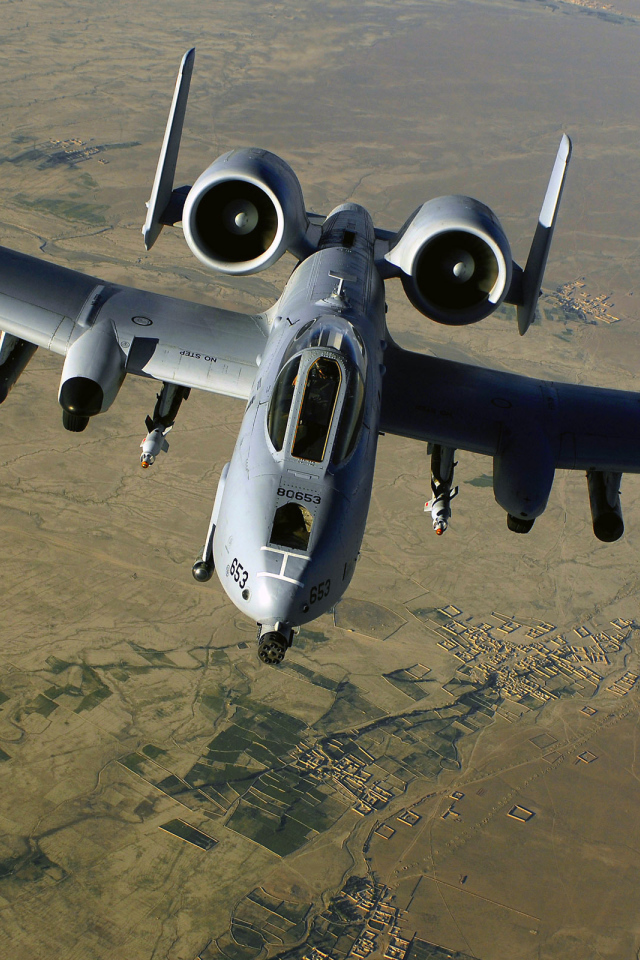 A-10 Thunderbolt II в полете